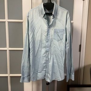 Mens GANT Indigo Rugger Collared Shirt
